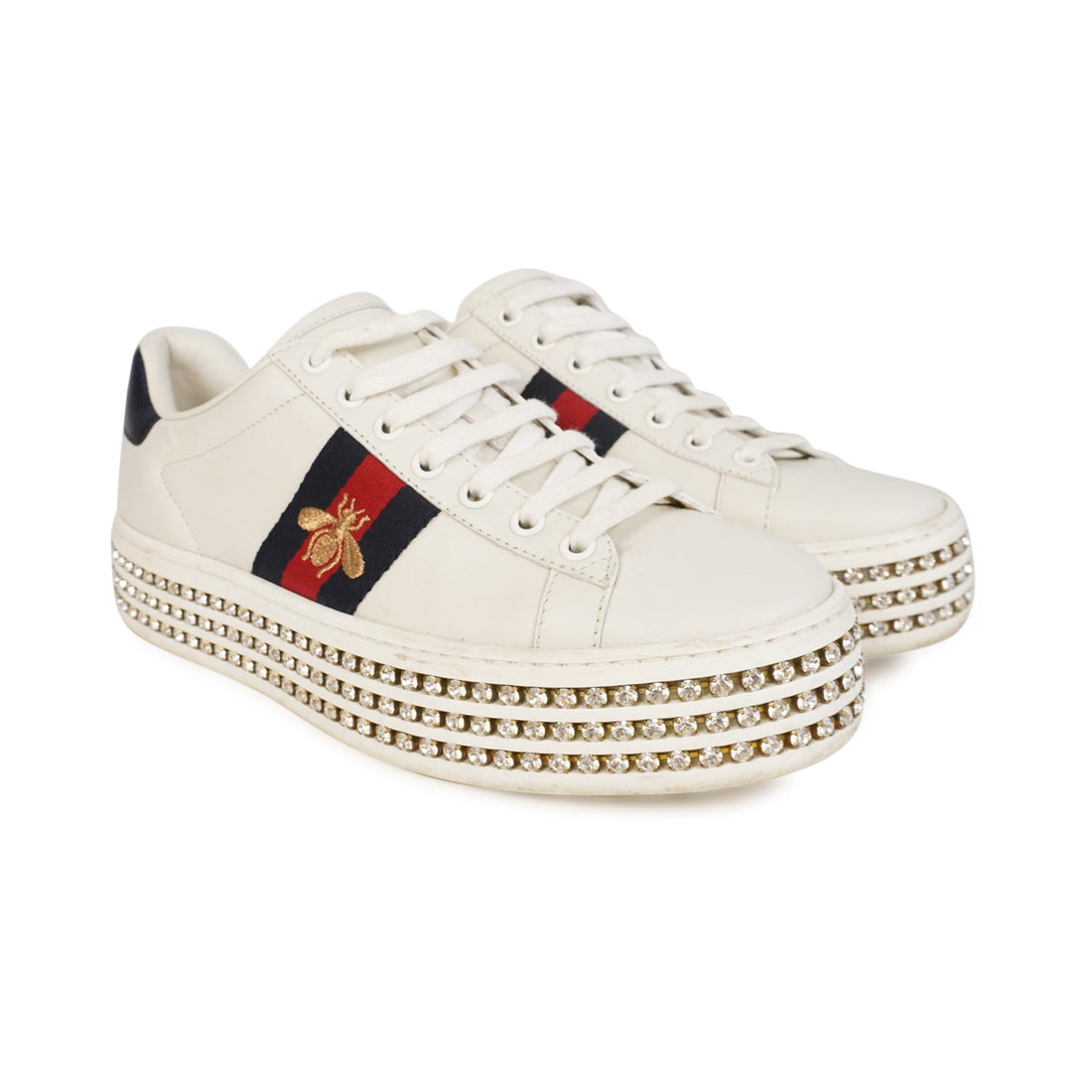 Gucci 'Ace' Platform Sneakers - Women's 37.5