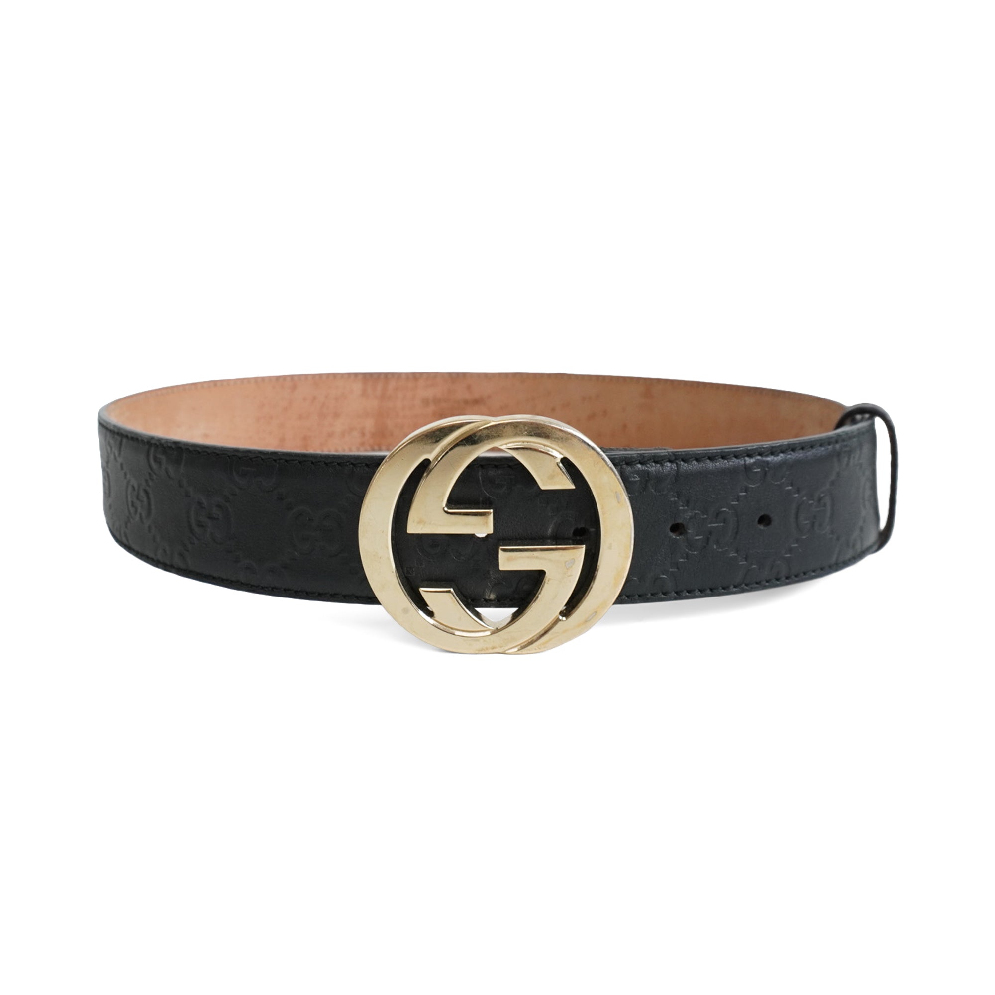 Gucci Monogram Belt - 85/34