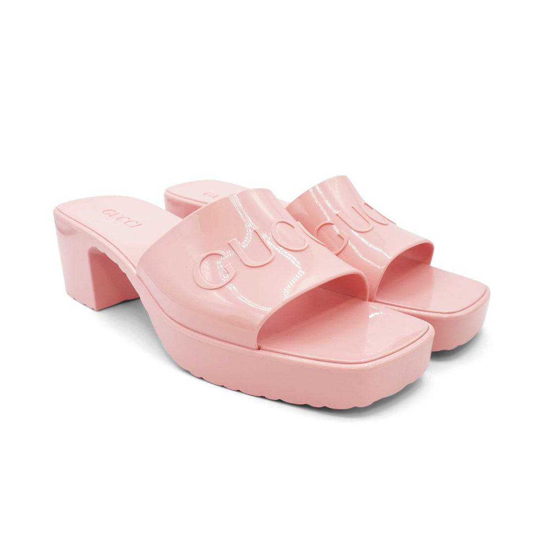 Gucci Rubber Sandals - Women's 40