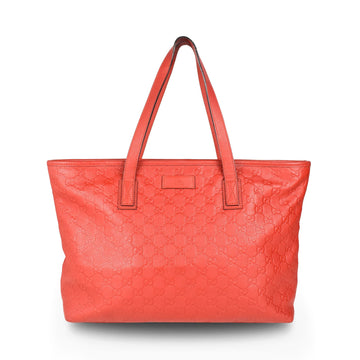 Gucci Embossed Tote Bag