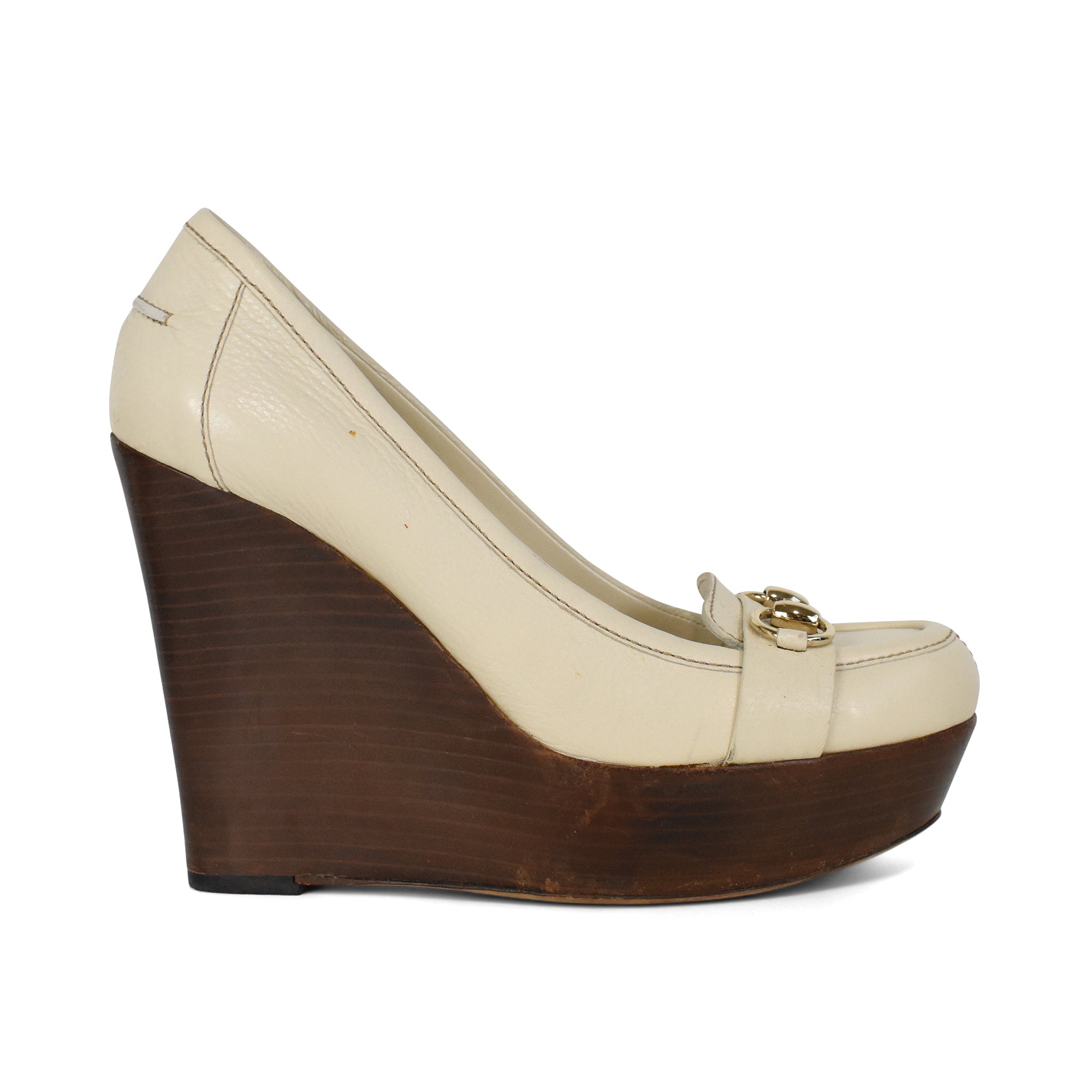 Gucci Horsebit Wedges - Women's 8.5