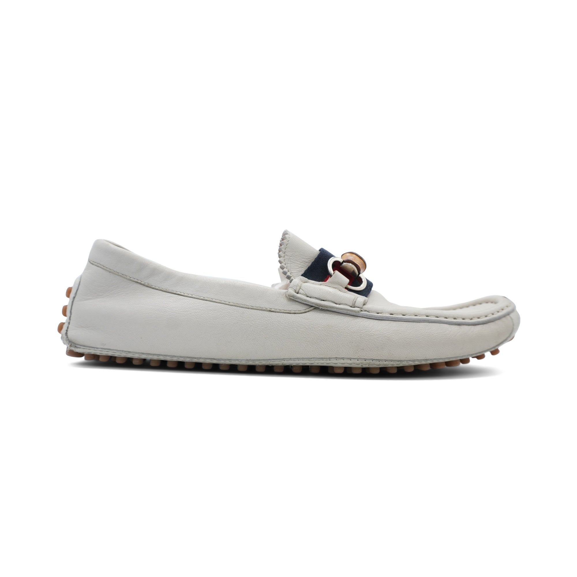 Gucci 'Web' Loafers - Men's 8