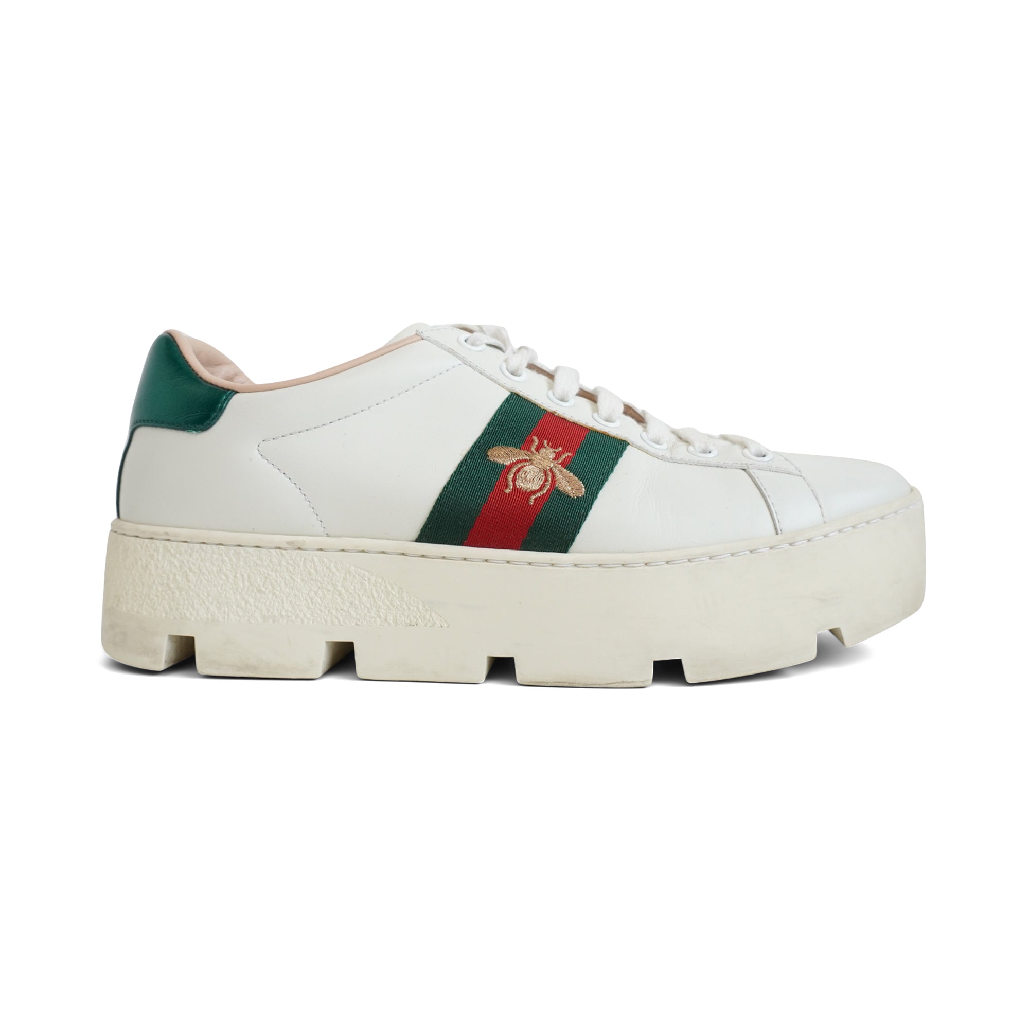 Gucci 'Ace' Platform Sneakers - Women's 37.5