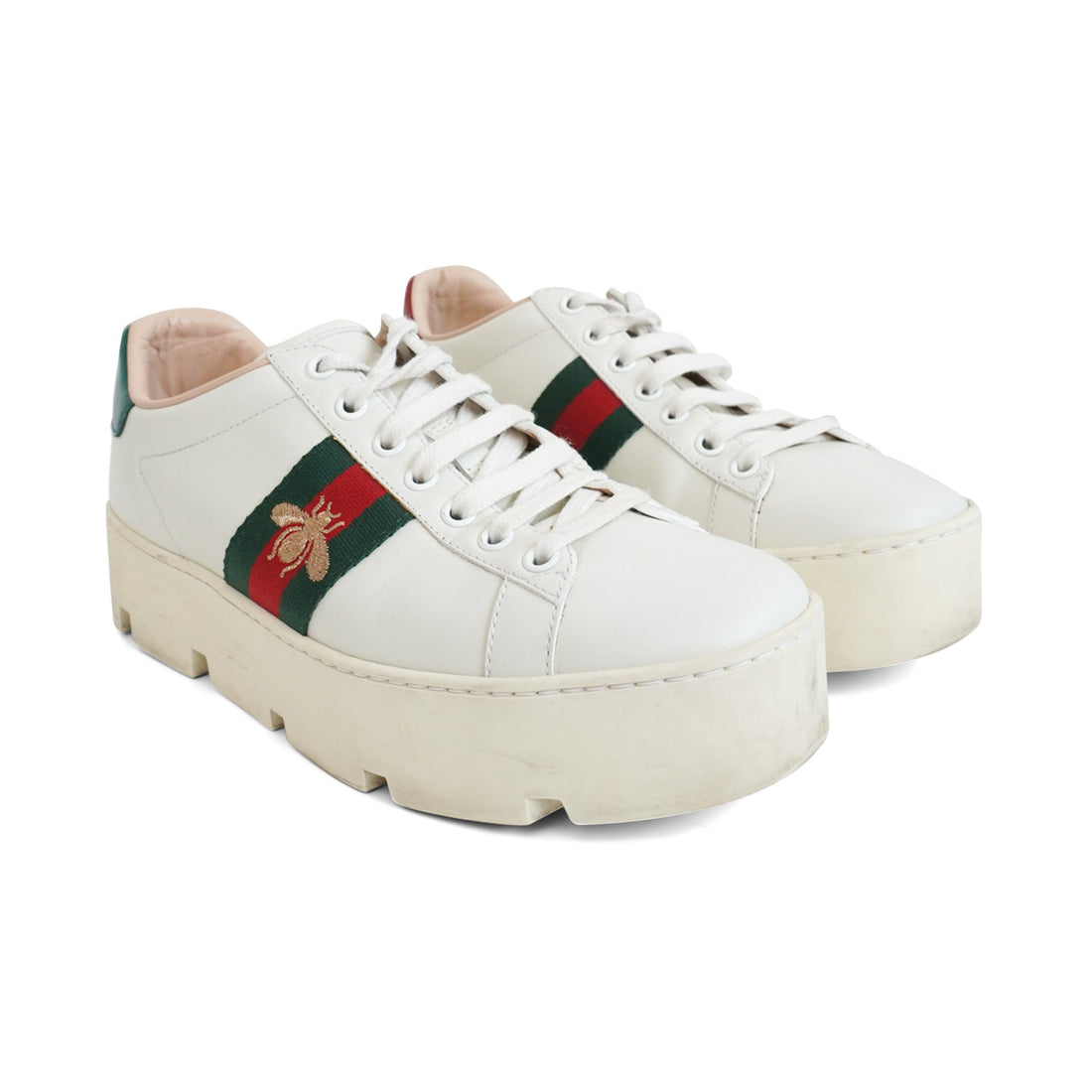 Gucci 'Ace' Platform Sneakers - Women's 37.5