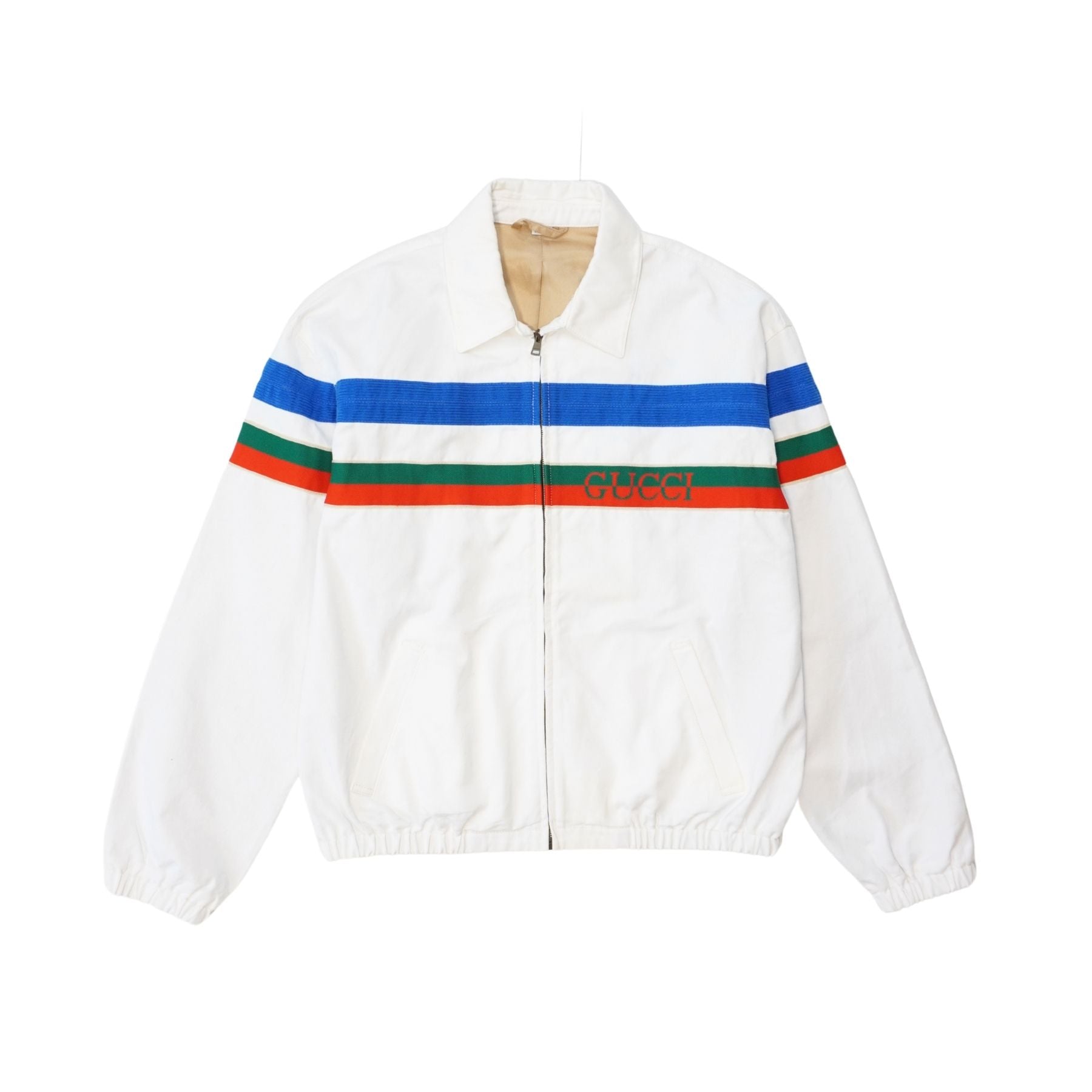 Gucci Striped Denim Jacket - Men's 50