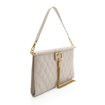 Givenchy Leather Gem Large Shoulder Bag