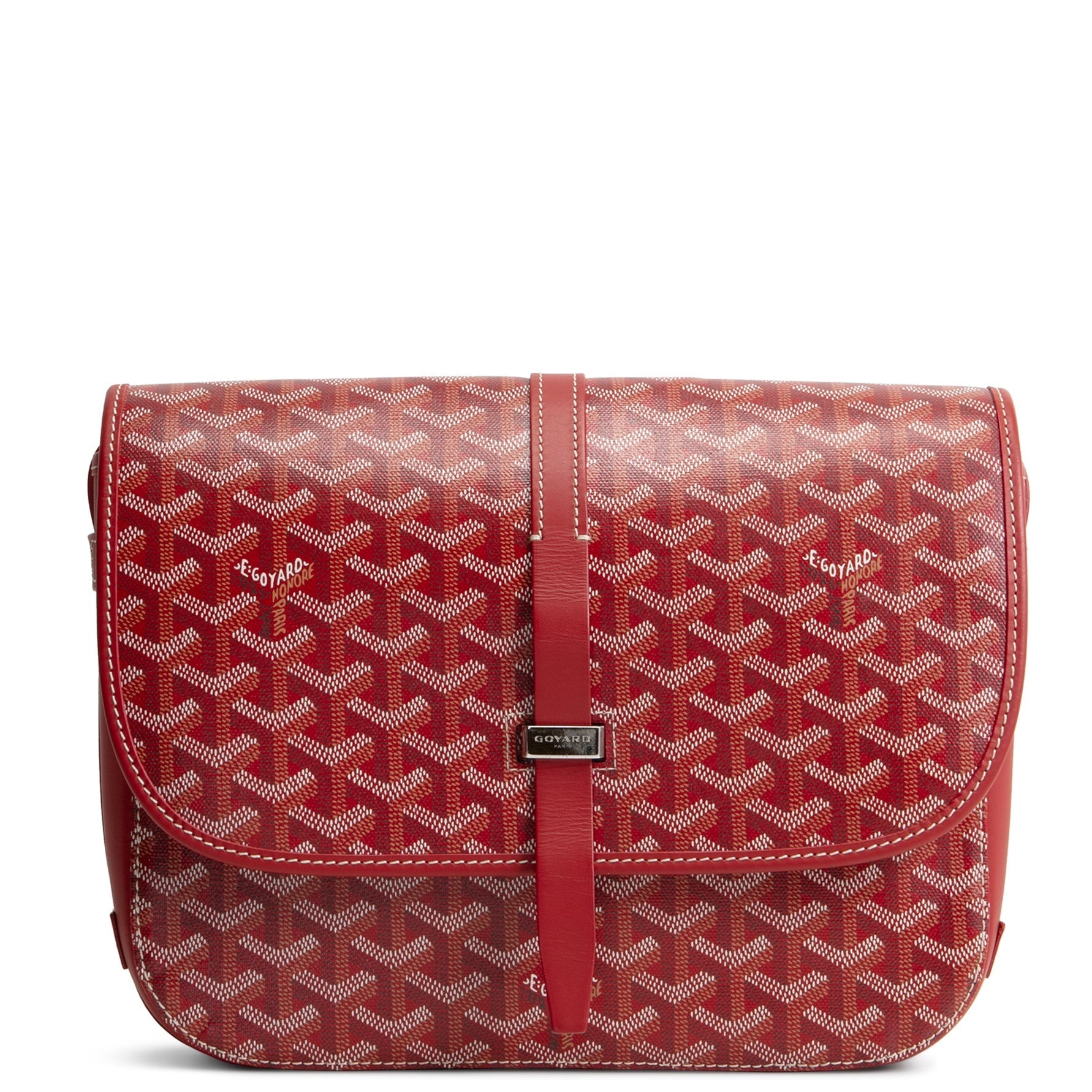 GOYARD Goyardine Belvedere II MM - Red