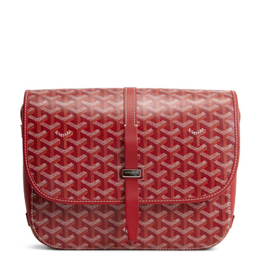 GOYARD Goyardine Belvedere II MM - Red