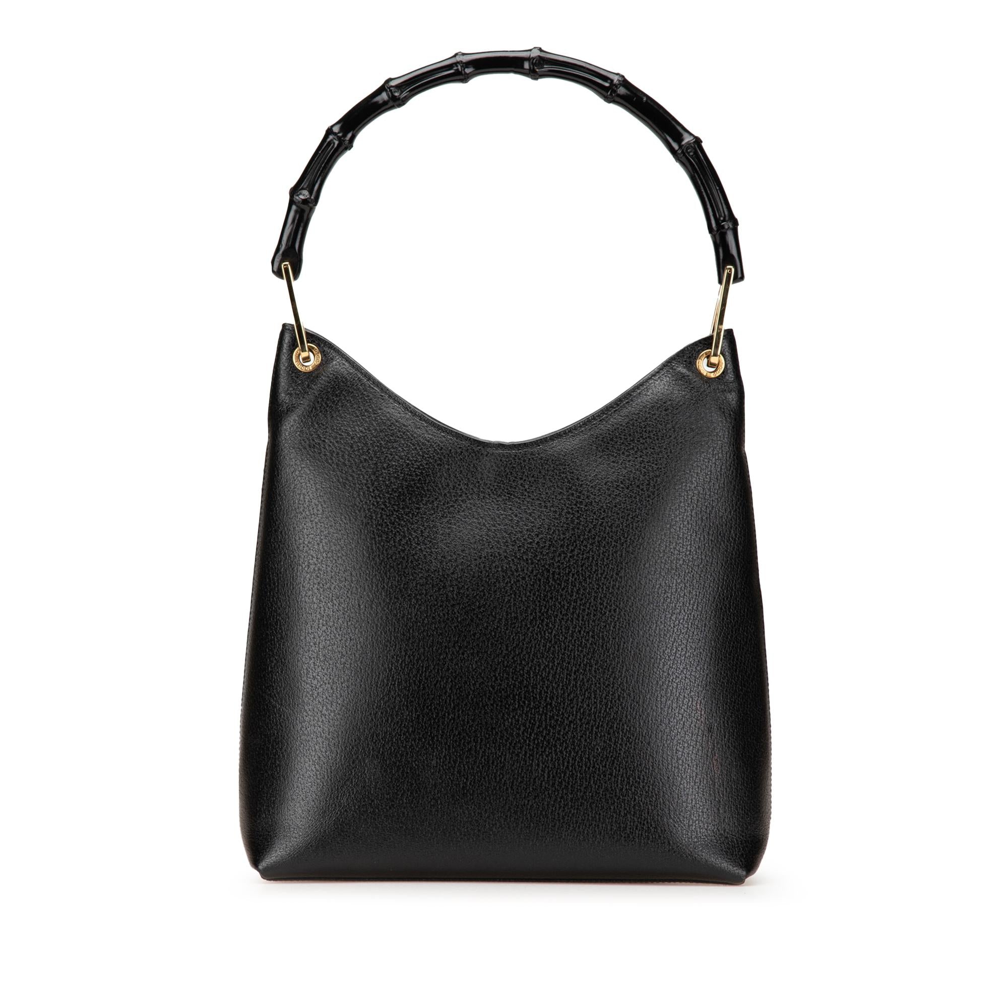 Gucci Bamboo Leather Shoulder Bag