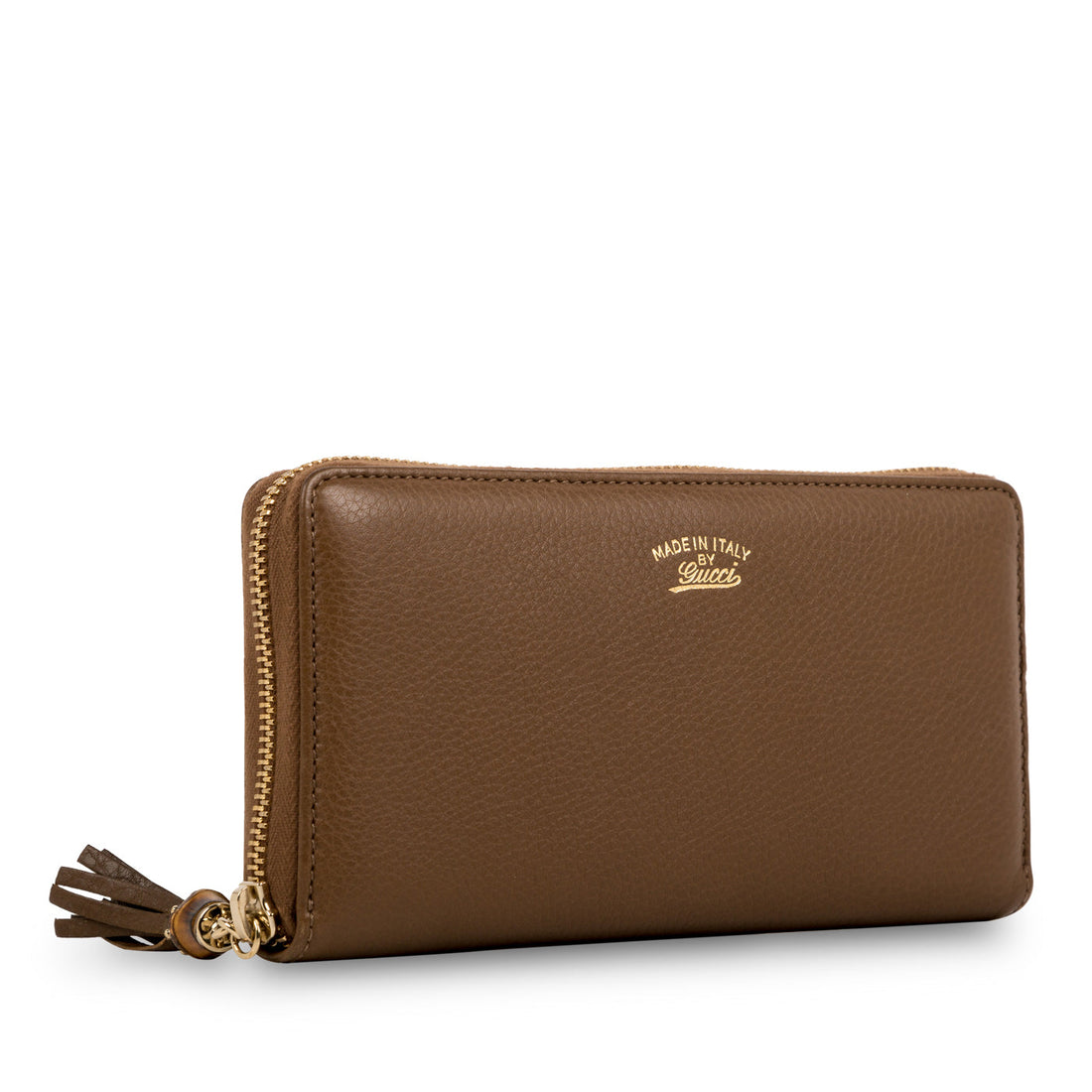 Gucci Bamboo Zip-Around Wallet