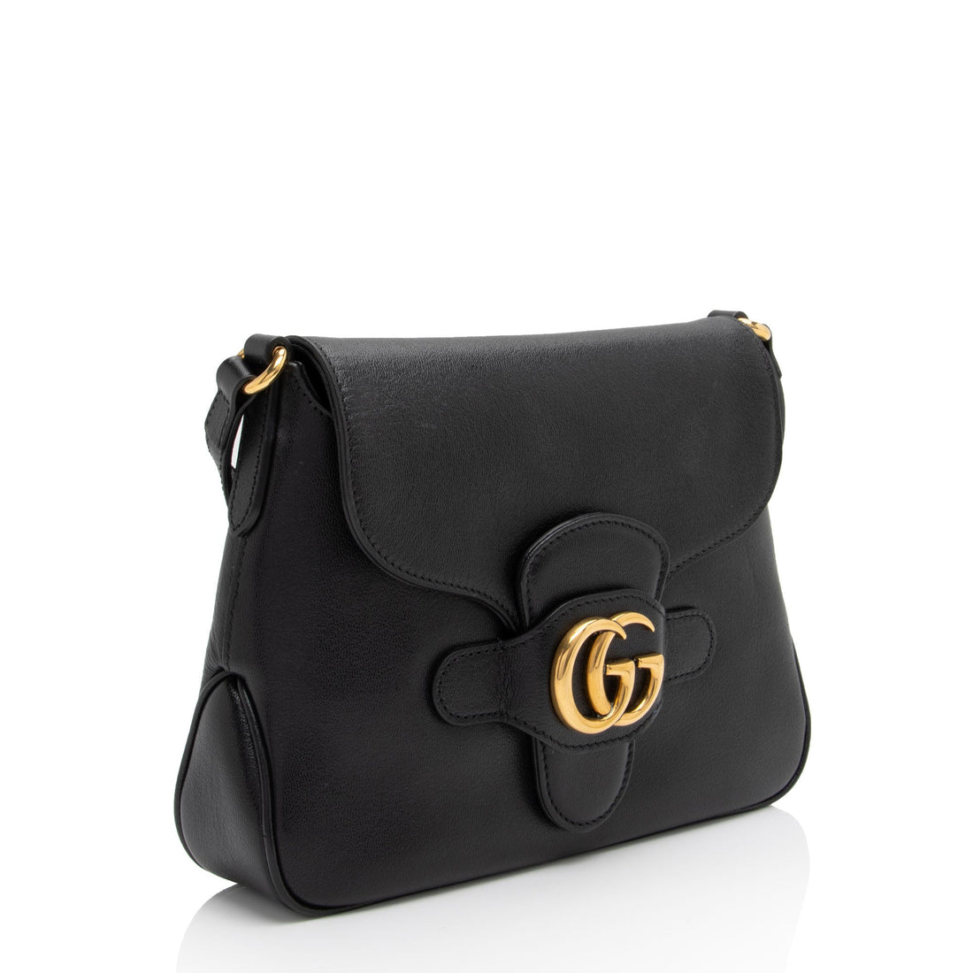 Gucci Calfskin New Sakai Lux Dahlia Small Shoulder Bag (SHF-Cq19DH)