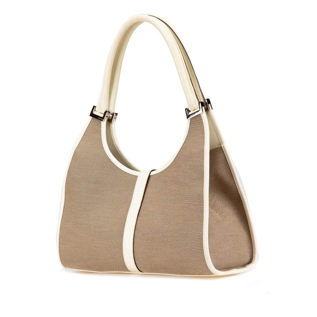 Gucci Canvas Jackie Bardot Shoulder Bag