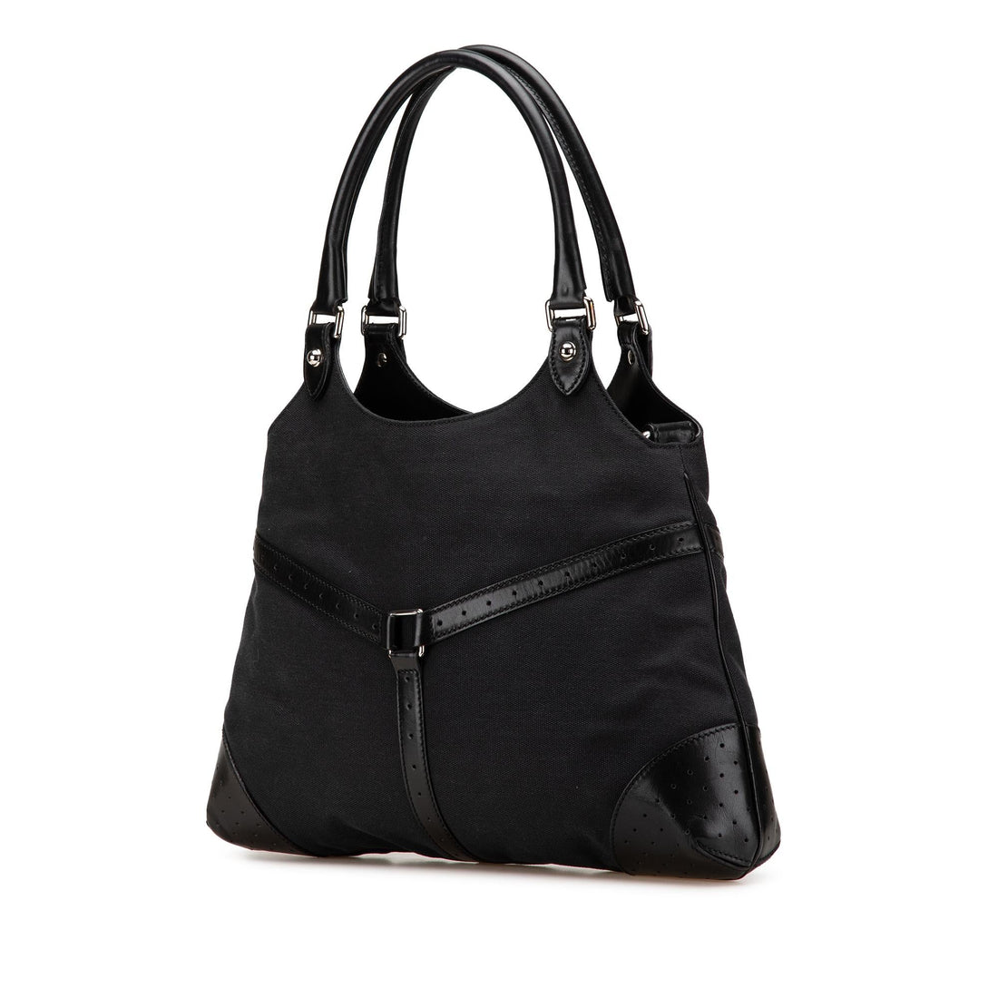 Gucci Canvas Reins Shoulder Bag