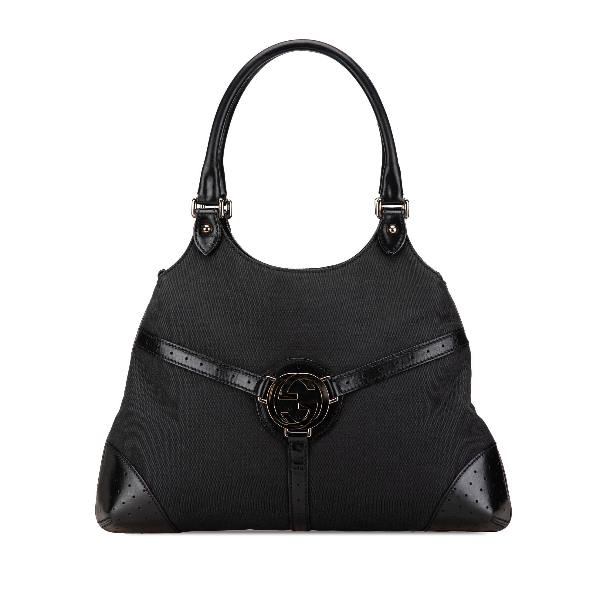 Gucci Canvas Reins Shoulder Bag