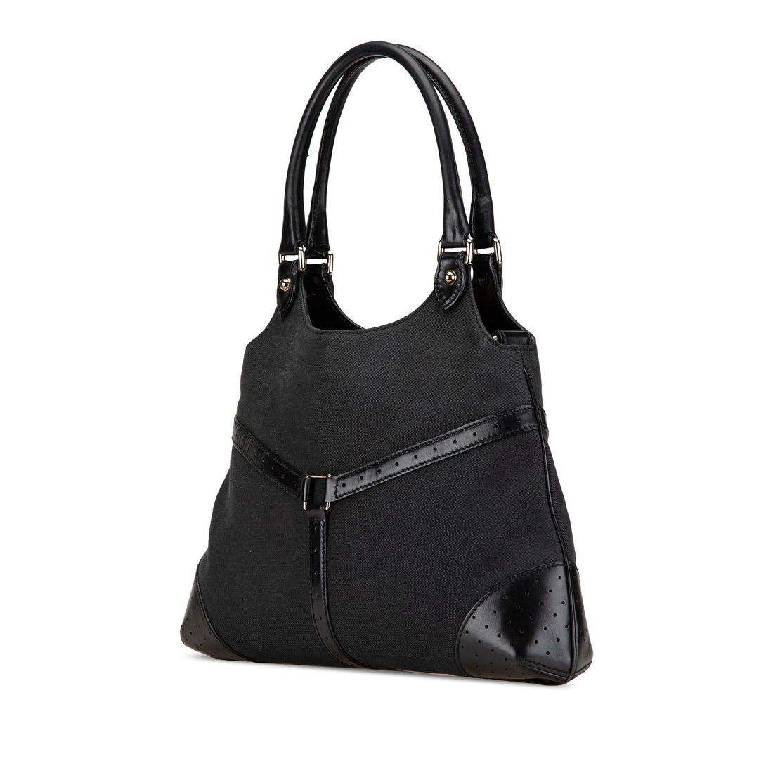 Gucci Canvas Reins Shoulder Bag