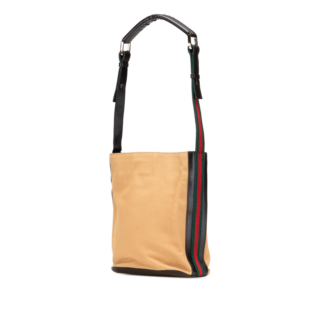 Gucci Canvas Web Shoulder Bag
