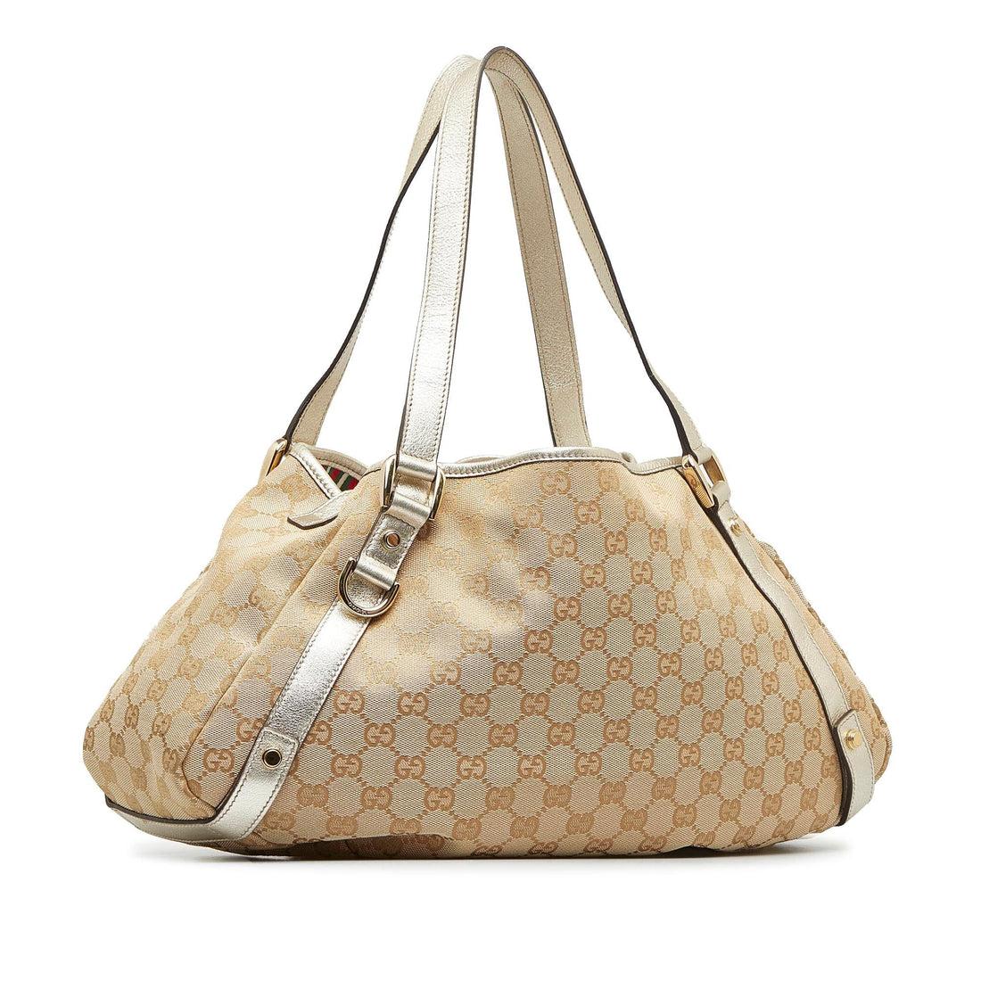 Gucci D-Ring Gg Canvas Pelham Shoulder Bag (SHG-GW8OCw)