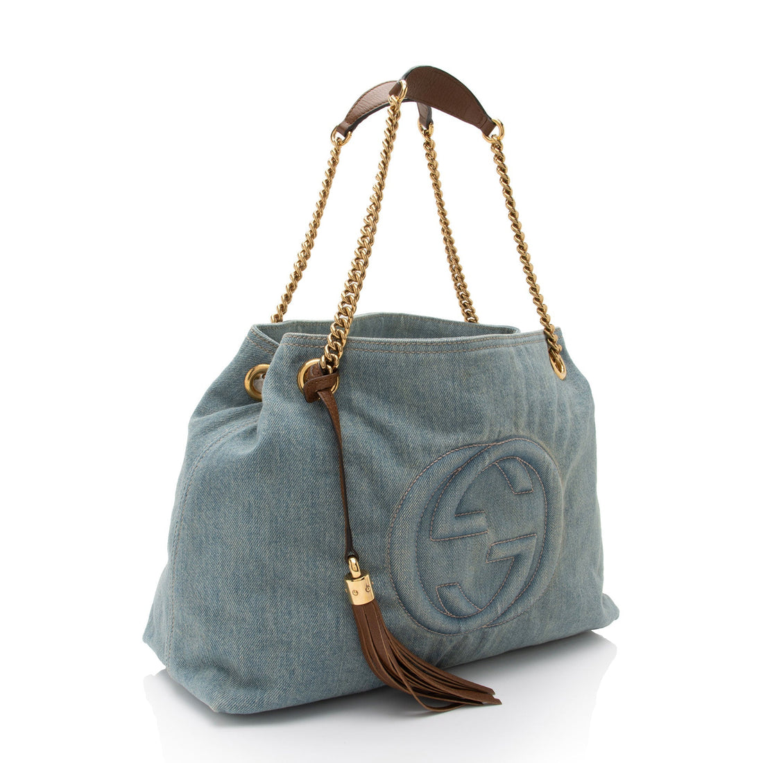 Gucci Denim Soho Medium Shoulder Bag