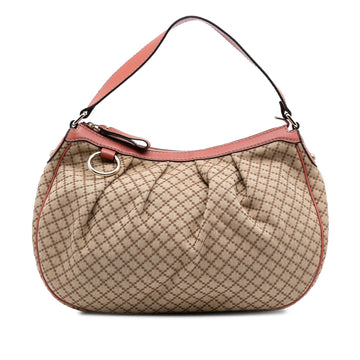 Gucci Diamante Canvas Sukey Shoulder Bag