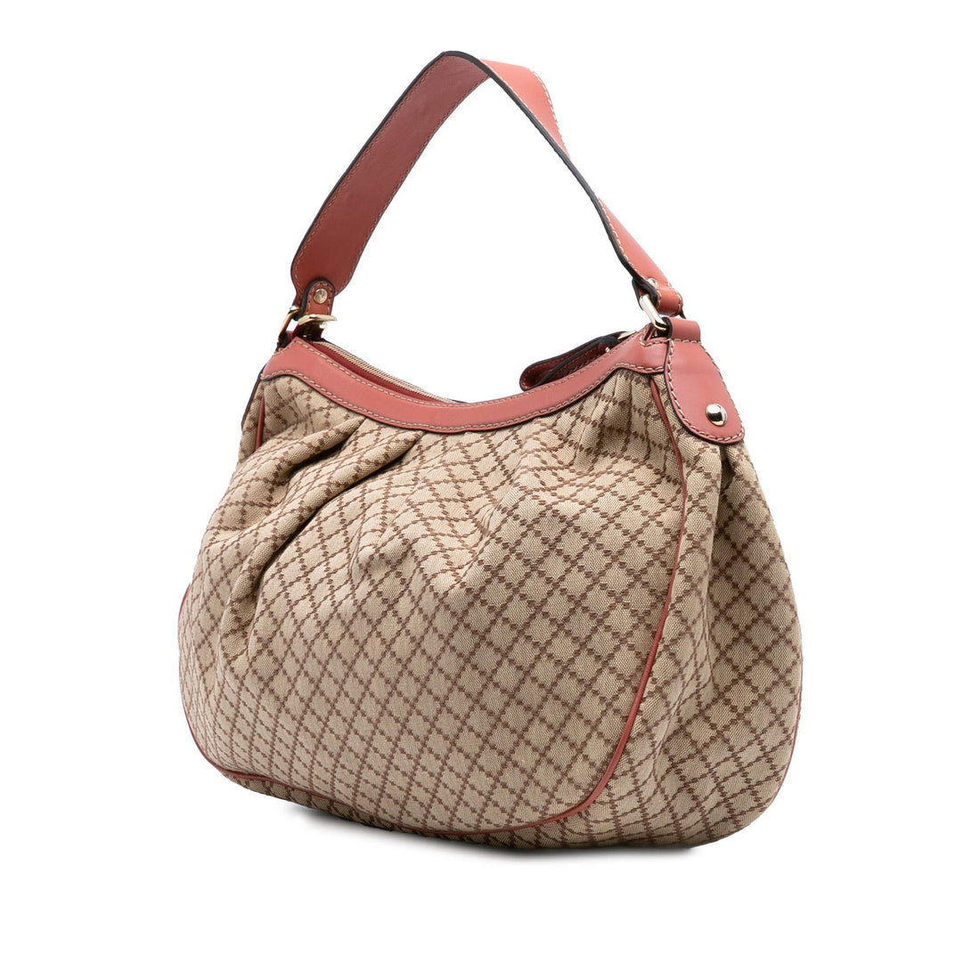 Gucci Diamante Canvas Sukey Shoulder Bag