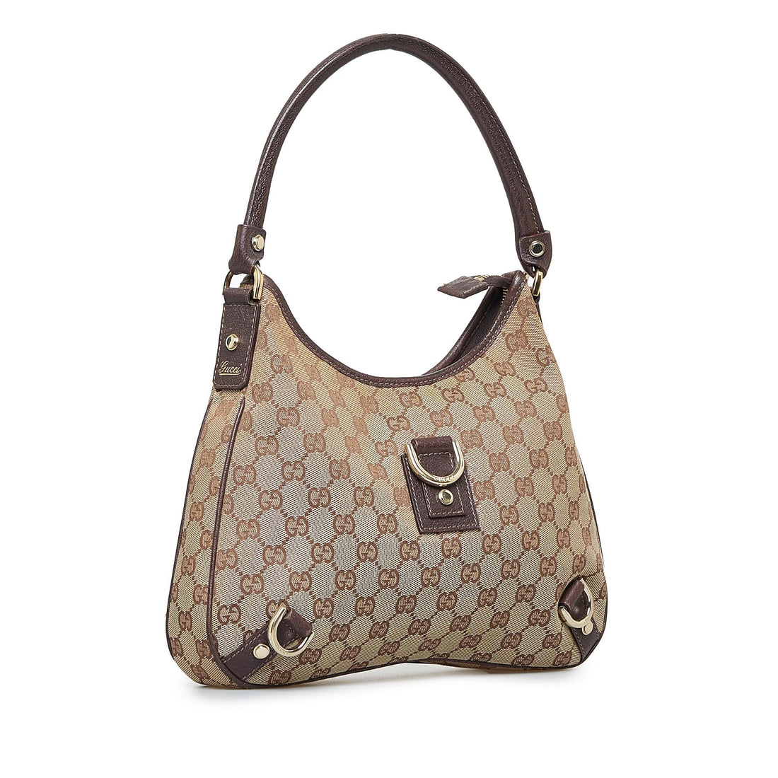 Gucci GG Canvas Abbey D-Ring Shoulder Bag (SHG-BnMG2X)