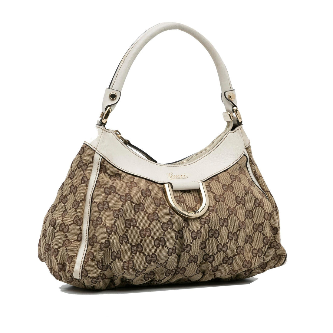 Gucci GG Canvas Abbey D-Ring Shoulder Bag (SHG-zvolsE)