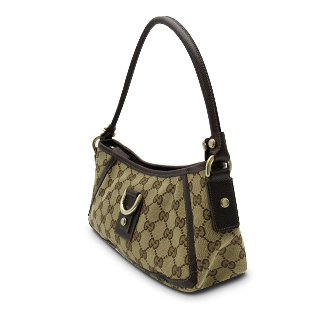 Gucci GG Canvas Abbey D Ring Shoulder Bag (SHG-SE3A71)