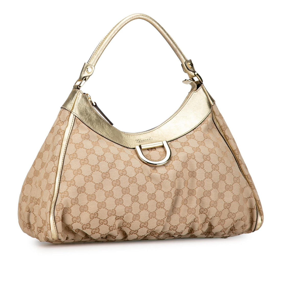 Gucci GG Canvas Abbey D-Ring Shoulder Bag (SHG-8LojzO)