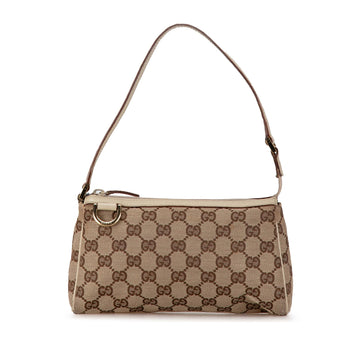 Gucci GG Canvas Abbey D Ring Shoulder Bag (SHG-JB2nY2)