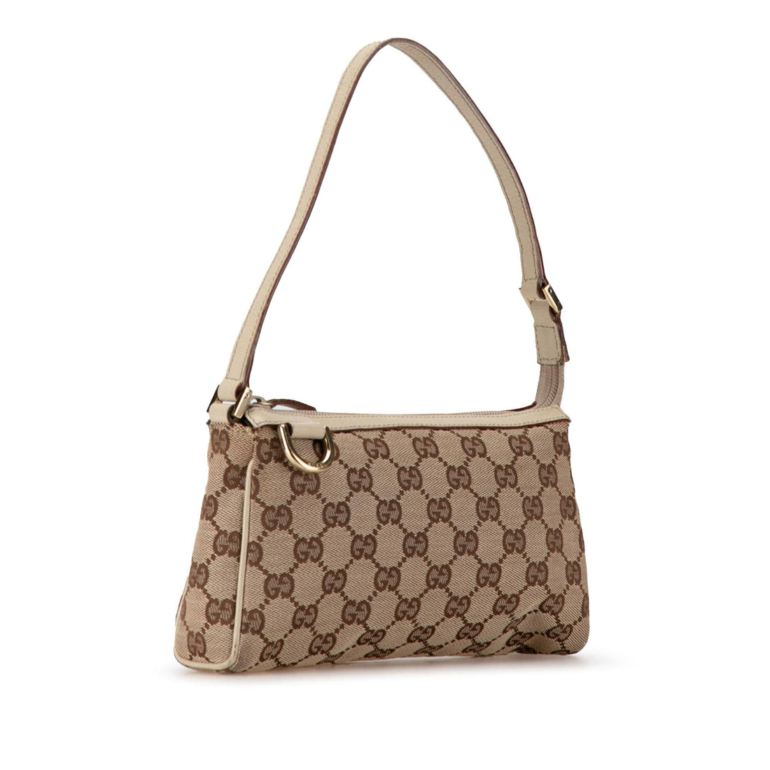 Gucci GG Canvas Abbey D Ring Shoulder Bag (SHG-JB2nY2)