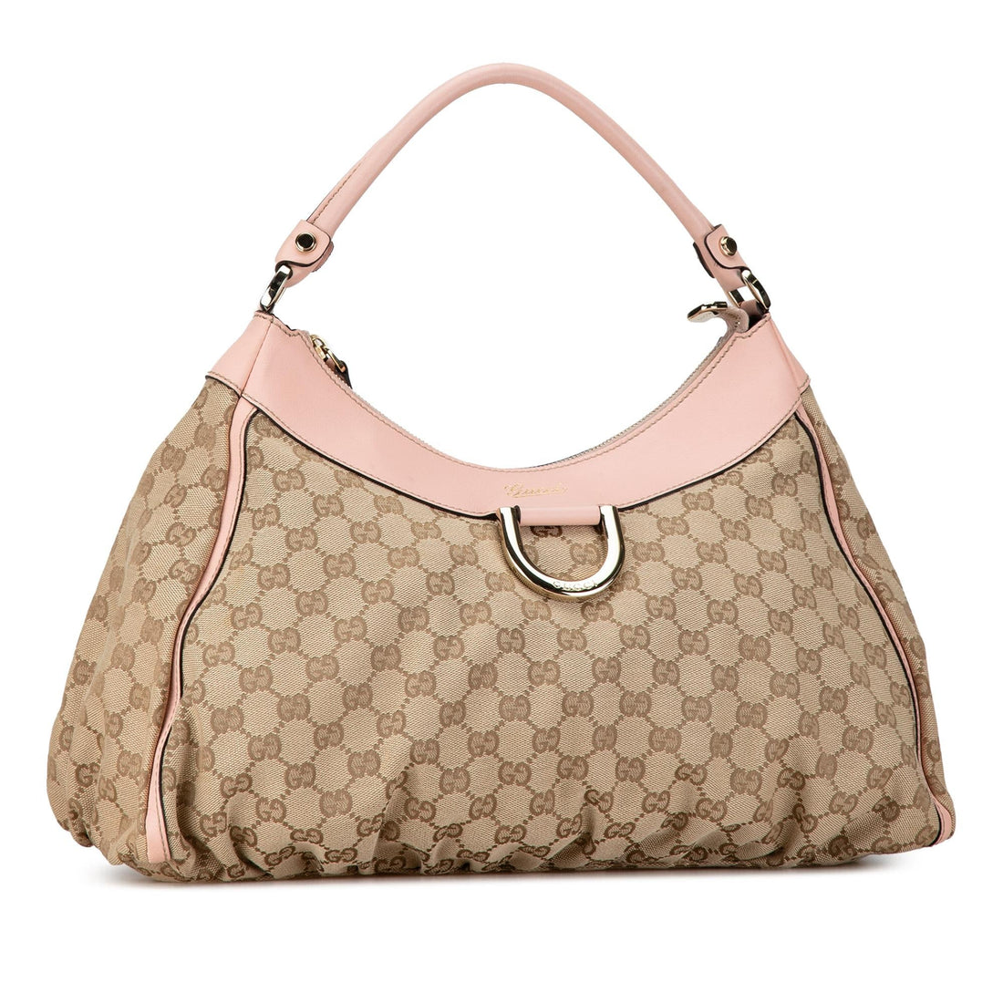 Gucci GG Canvas Abbey D-Ring Shoulder Bag (SHG-akIWOD)
