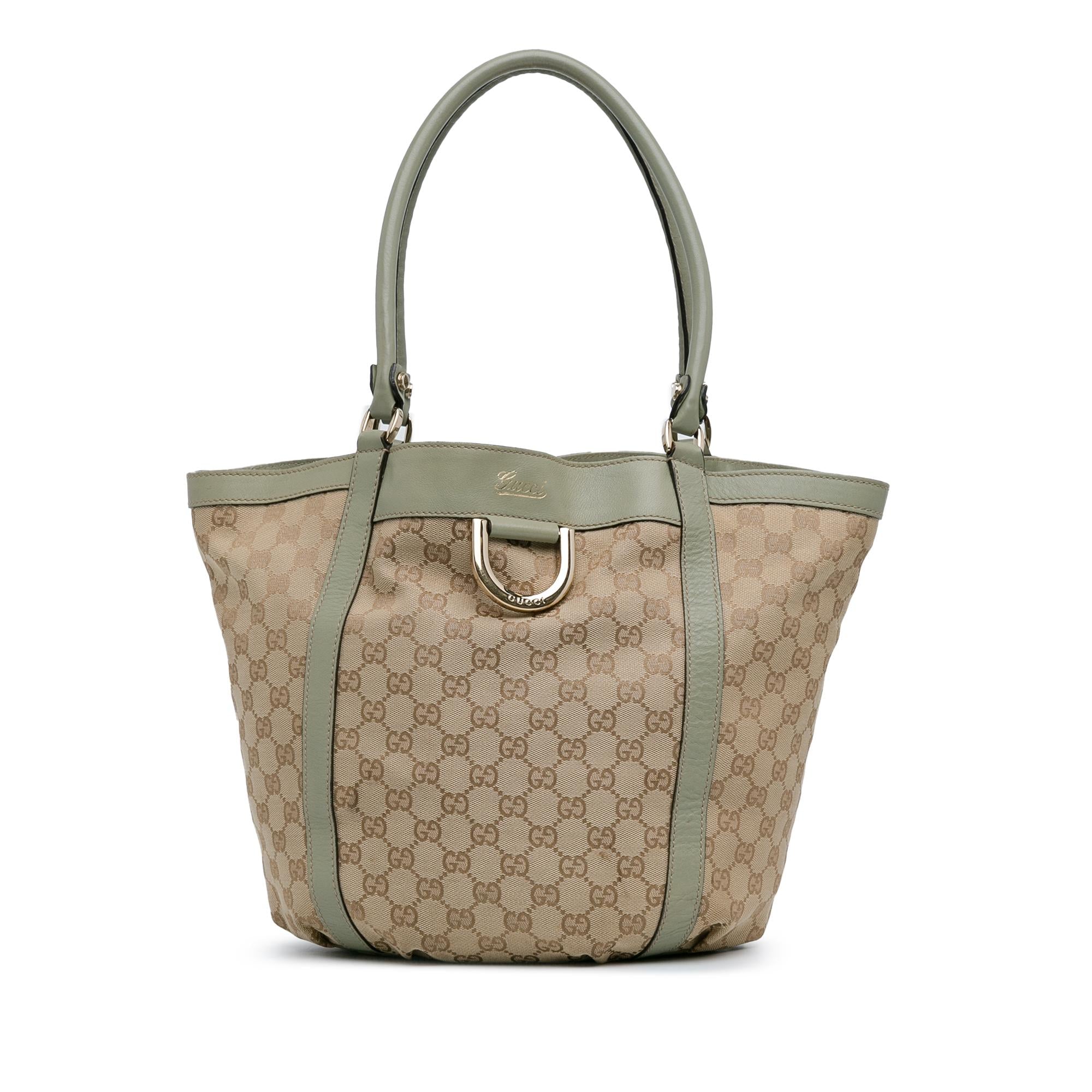 Gucci GG Canvas Abbey D-Ring Shoulder Bag (SHG-fXoBWr)