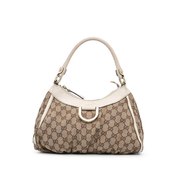 Gucci GG Canvas Abbey D Ring Shoulder Bag (SHG-zGCUXi)