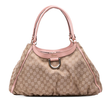 Gucci GG Canvas Abbey D Ring Shoulder Bag