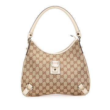 Gucci GG Canvas Abbey D Ring Shoulder Bag