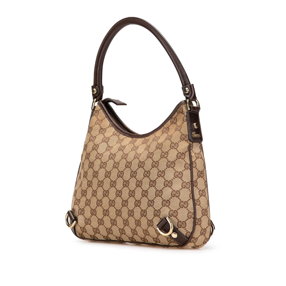 Gucci GG Canvas Abbey D Ring Shoulder Bag