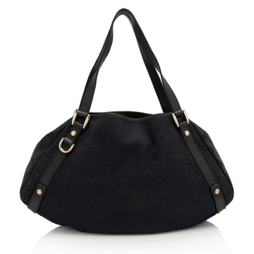 Gucci GG Canvas Abbey Medium Shoulder Bag (SHF-ZLaHNZ)