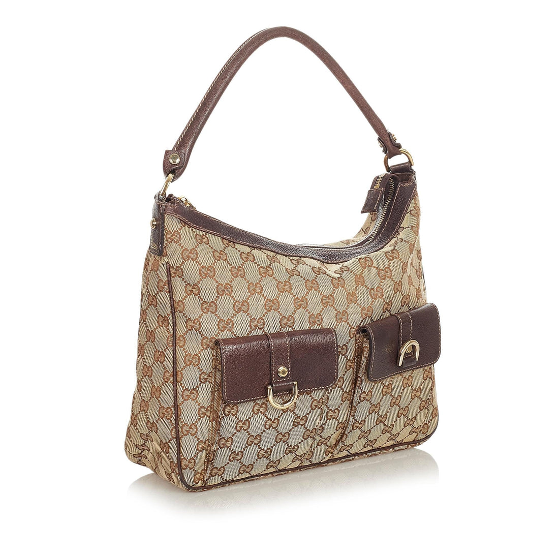 Gucci GG Canvas Abbey Shoulder Bag (SHG-32495)
