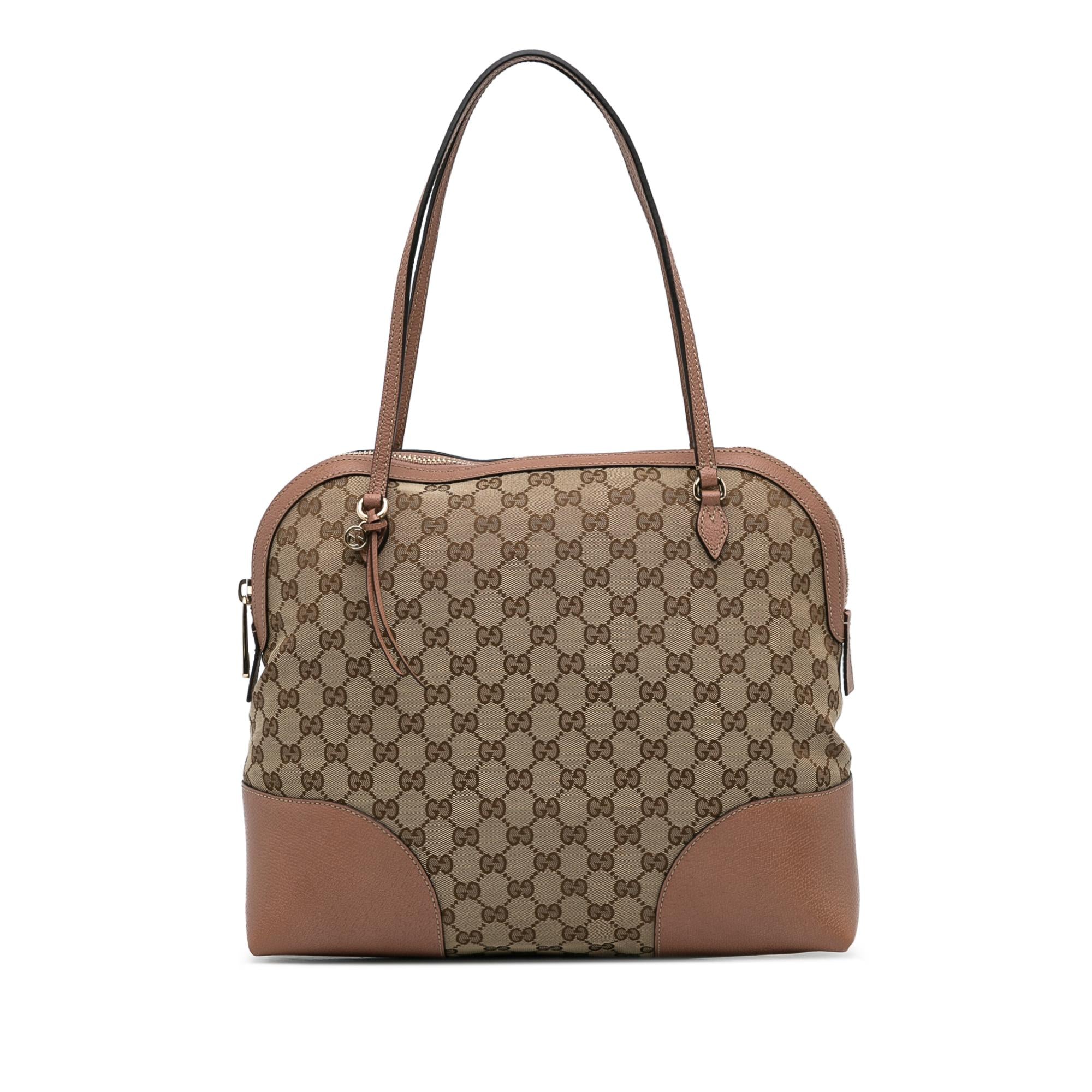 Gucci GG Canvas Bree Shoulder Bag (SHG-peTxRU)