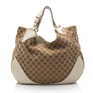 Gucci GG Canvas Charlotte Shoulder Bag (SHF-ouzd2v)