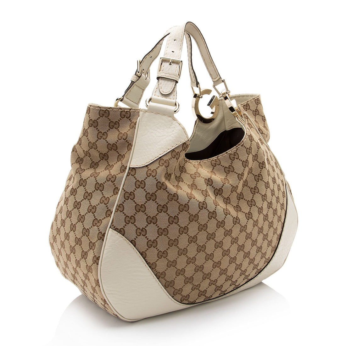 Gucci GG Canvas Charlotte Shoulder Bag (SHF-ouzd2v)