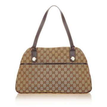 Gucci GG Canvas Charmy Shoulder Bag (SHG-26008)
