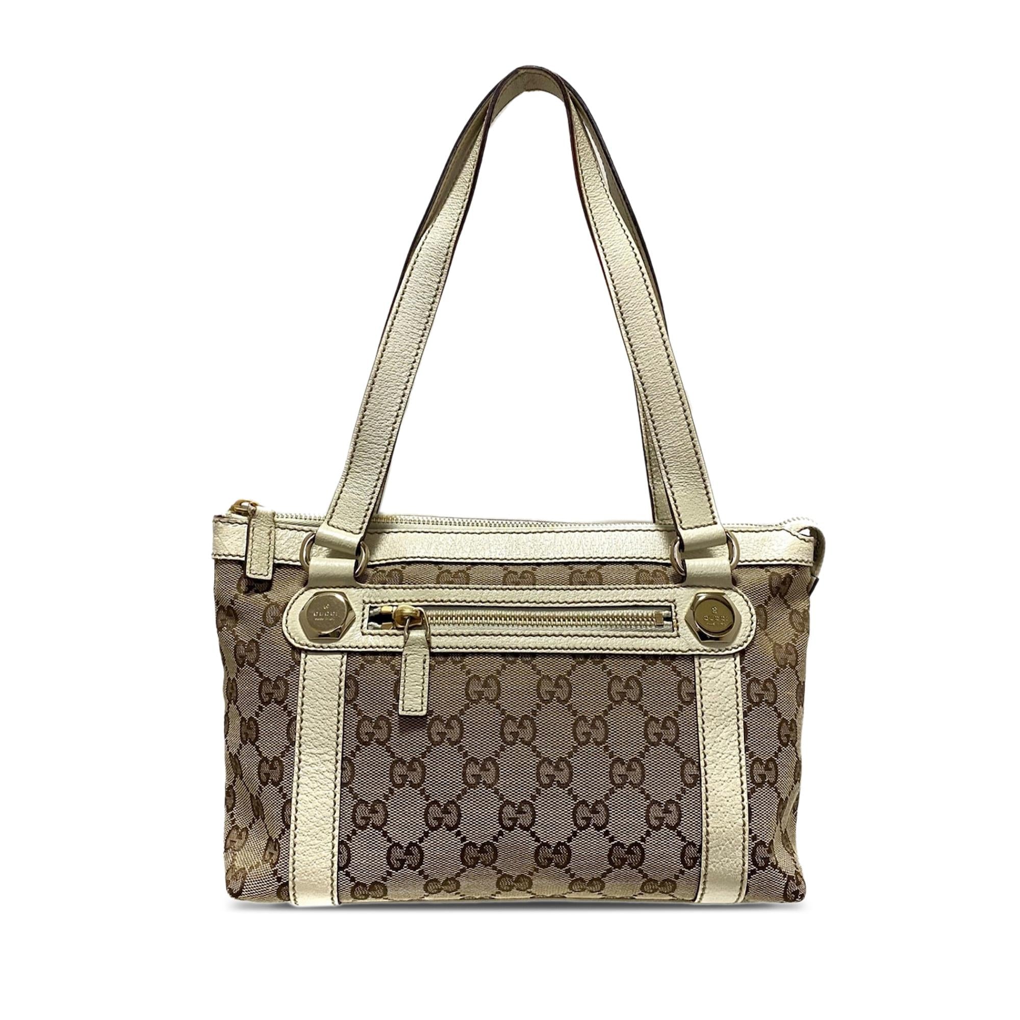 Gucci GG Canvas Charmy Shoulder Bag (SHG-owlZ1c)