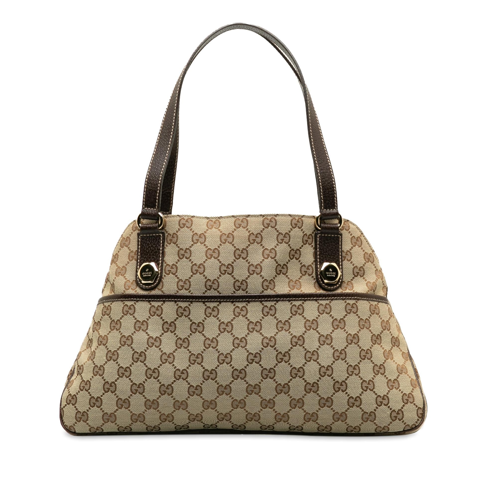 Gucci GG Canvas Charmy Shoulder Bag (SHG-gQVCgu)