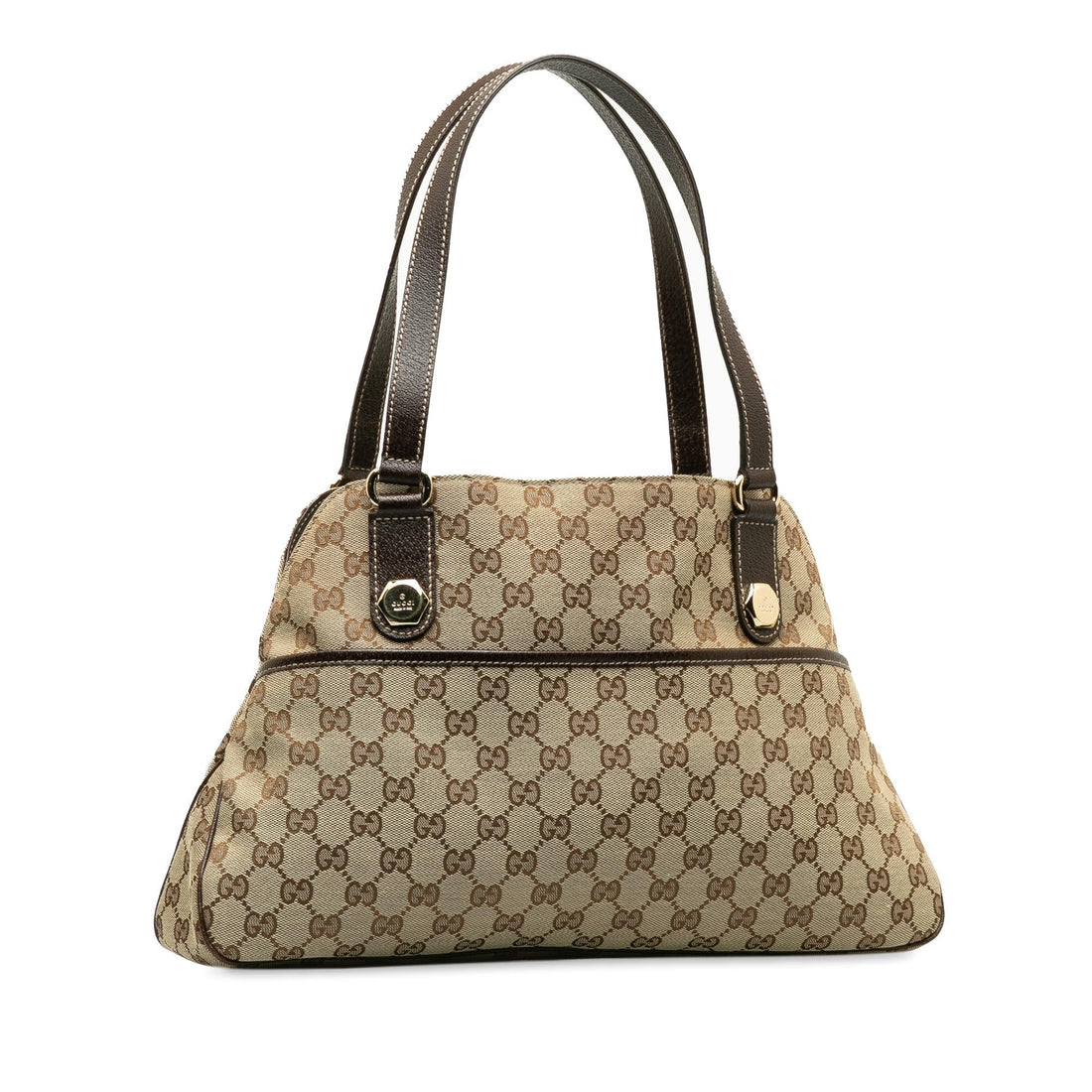 Gucci GG Canvas Charmy Shoulder Bag (SHG-gQVCgu)