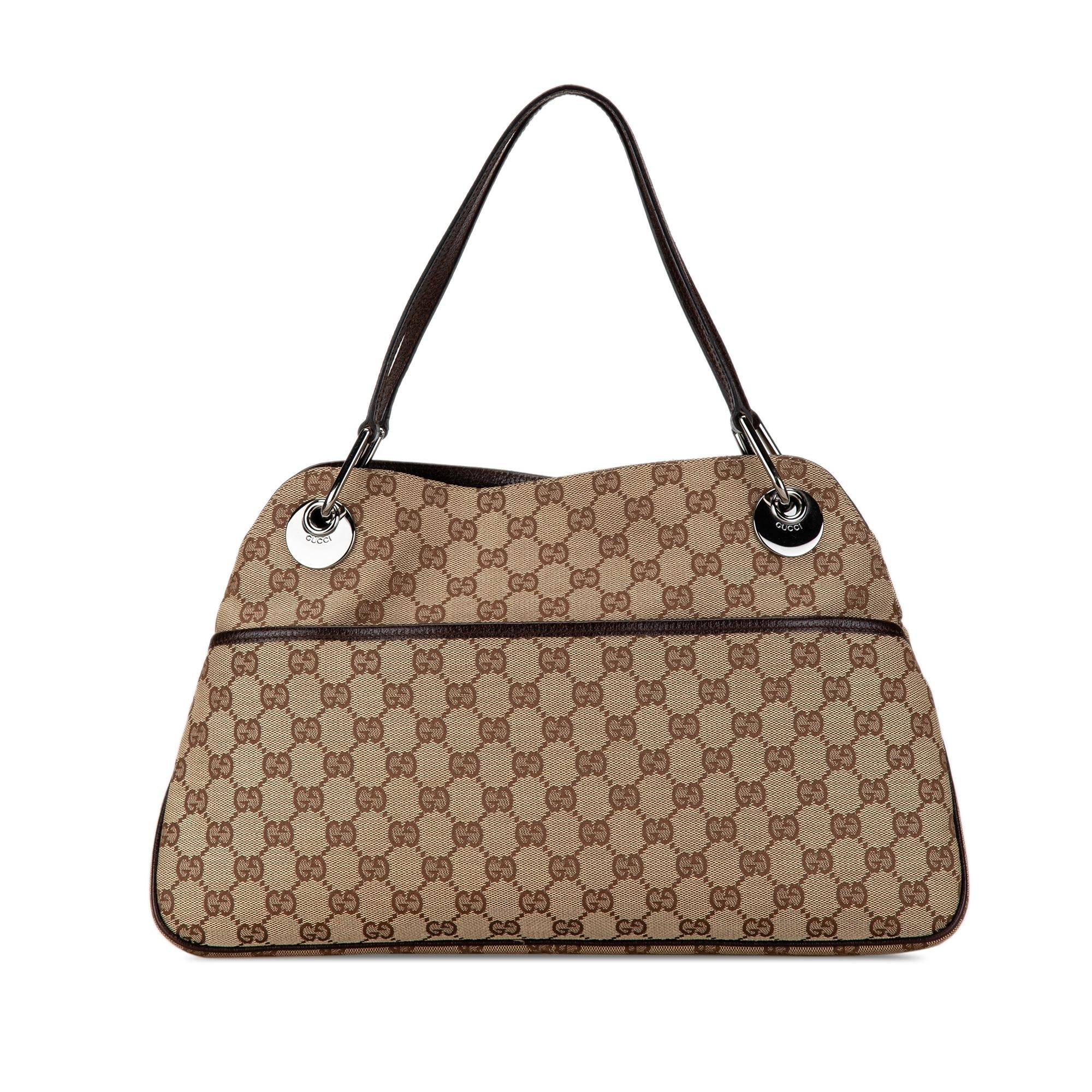 Gucci GG Canvas Eclipse Shoulder Bag (SHG-MVXroO)