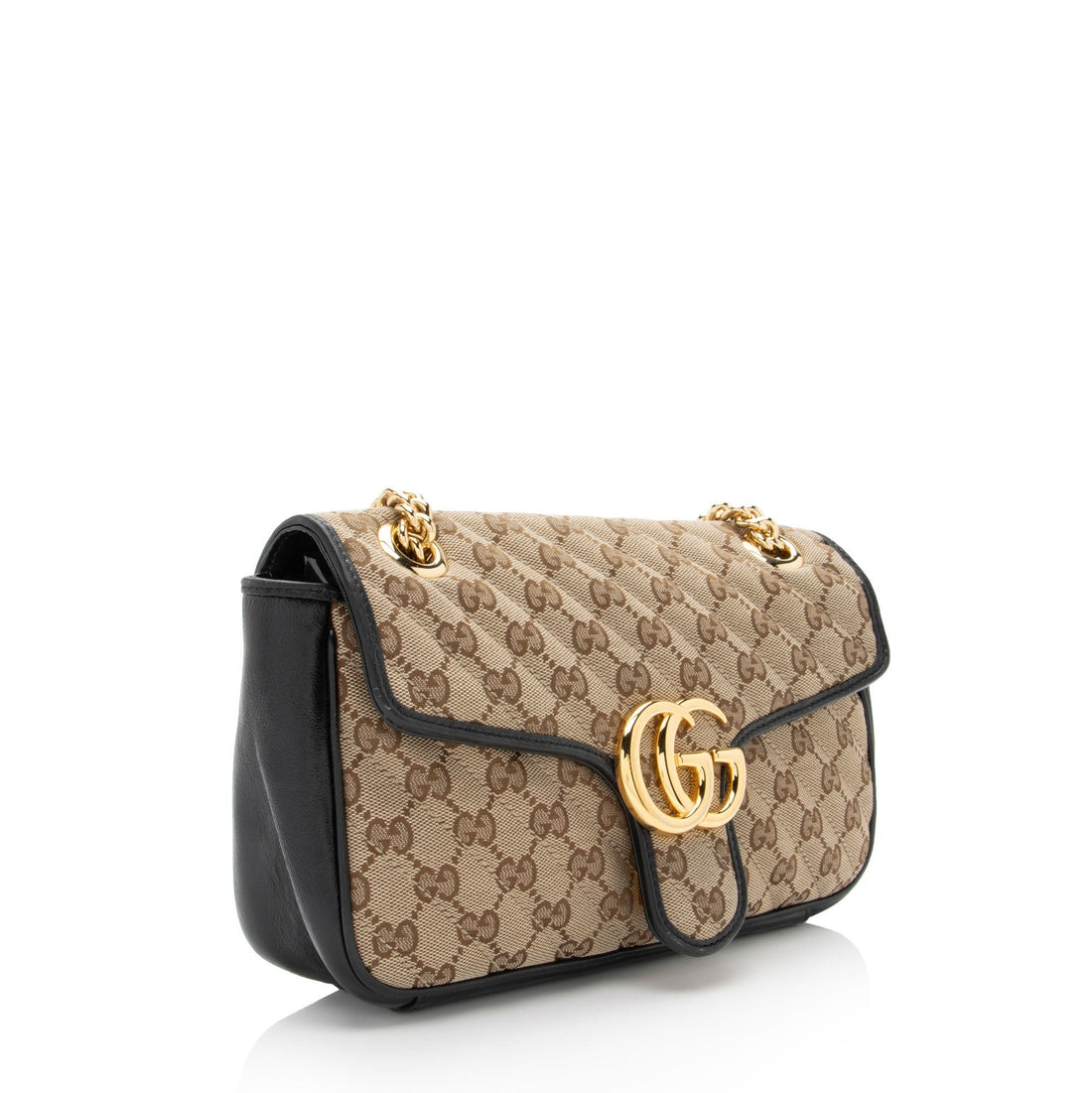 Gucci Matelasse GG Canvas GG Marmont Small Flap Shoulder Bag