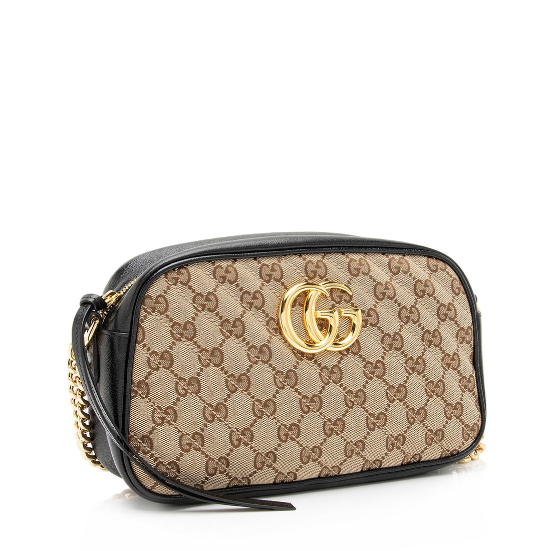Gucci GG Canvas GG Marmont Small Shoulder Bag (SHF-23736)