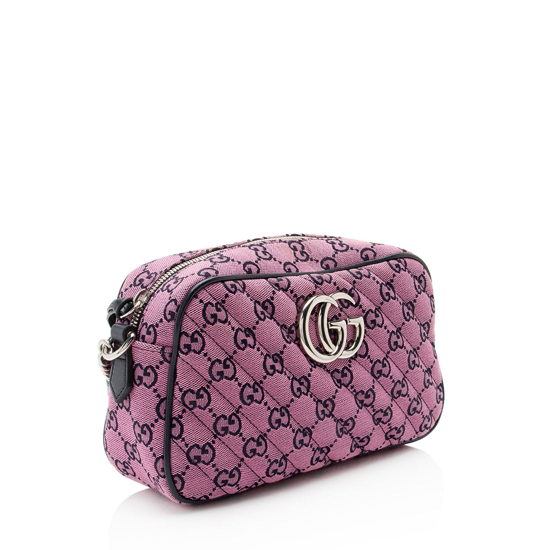 Gucci GG Canvas GG Marmont Small Shoulder Bag (SHF-IaQNI1)