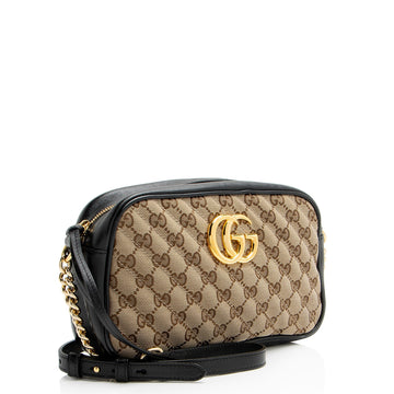 Gucci Matelasse GG Canvas GG Marmont Small Shoulder Bag